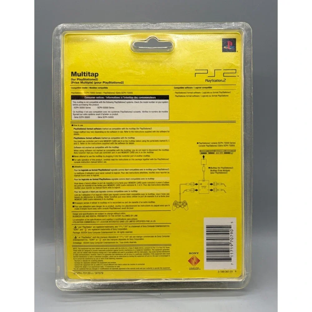 Sony PlayStation 2 PS2 Multitap SCPH-70000